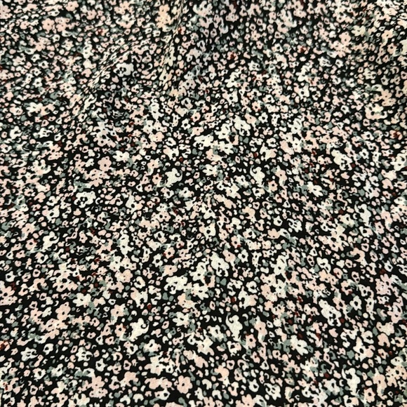 Loft Outlet Size Large Spring Print Bell Sleeve Long Shirt - Picture 4 of 6